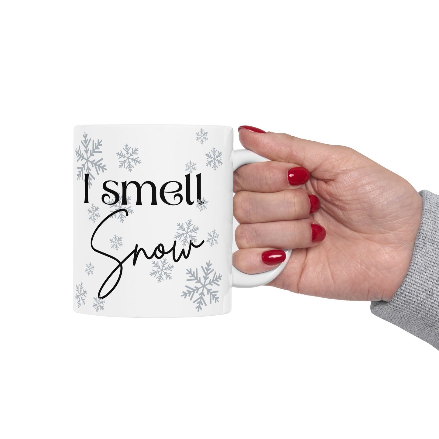 I Smell Snow  Mug