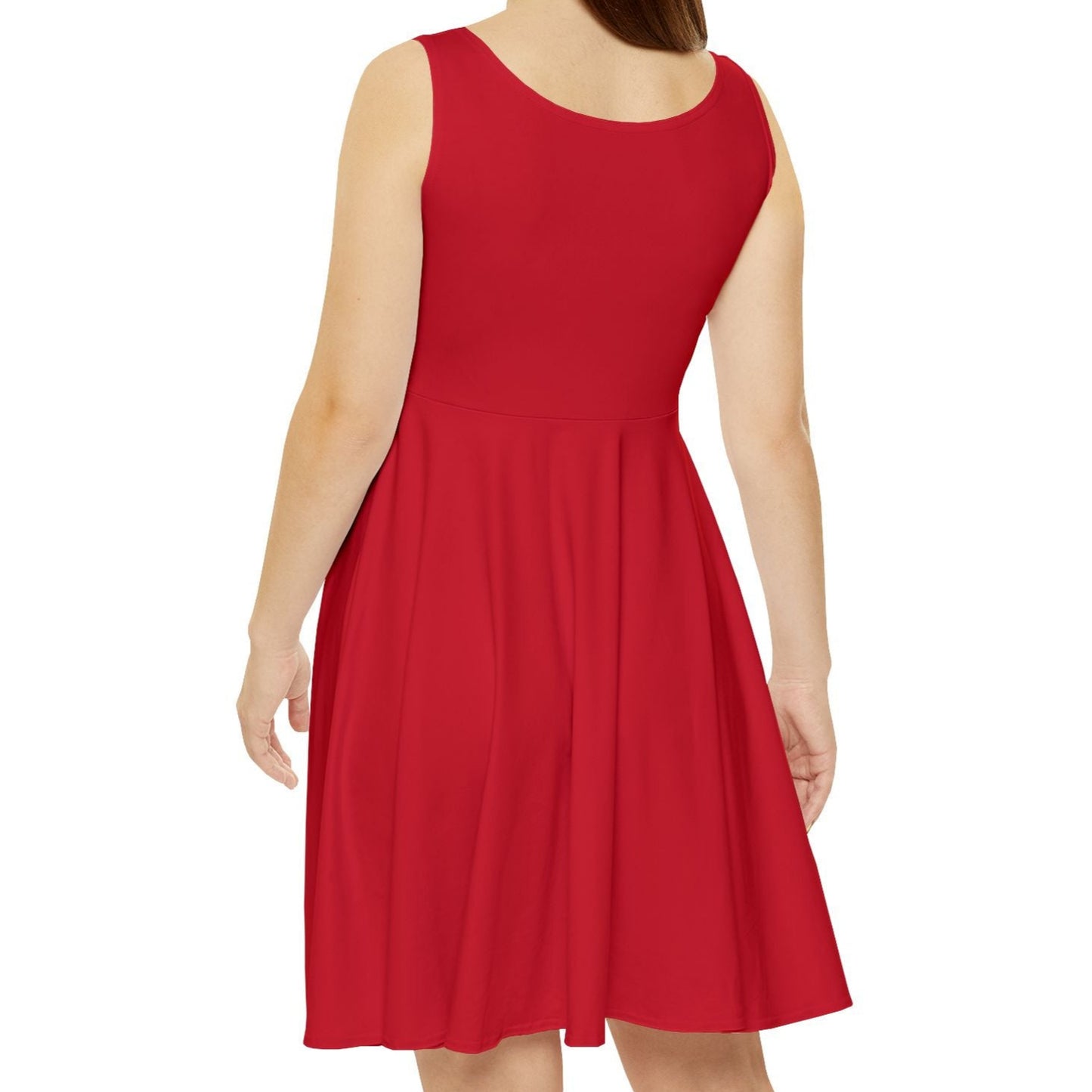 Mr. Mouse Black and Red Retro Classic Skater Dress