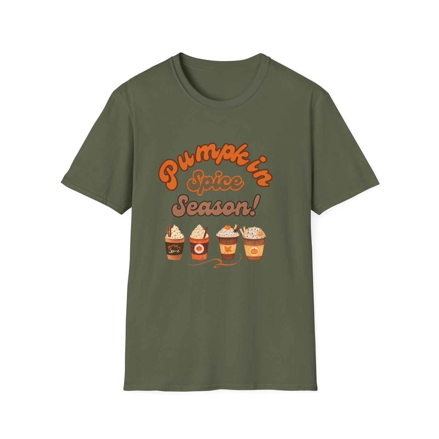 Pumpkin Spice Season Tee, Fall Shirt, Halloween Shirt, Coffee Lover Tee, Coffee Lover, Pumpkin Spice Latte,  Starbucks shirt, Pumpkin Tee