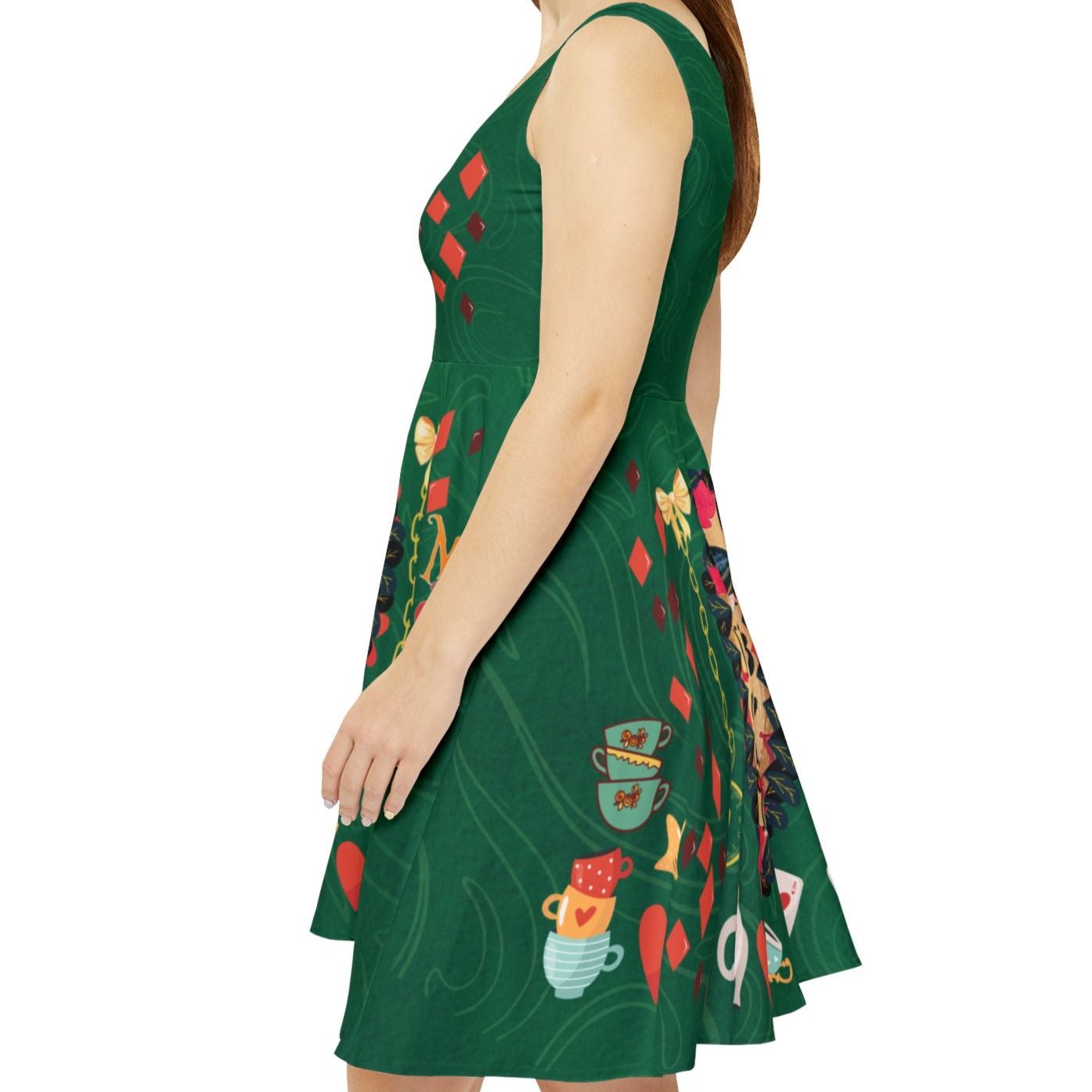 Mad Tea Party with the Hatter Women's Skater Dress