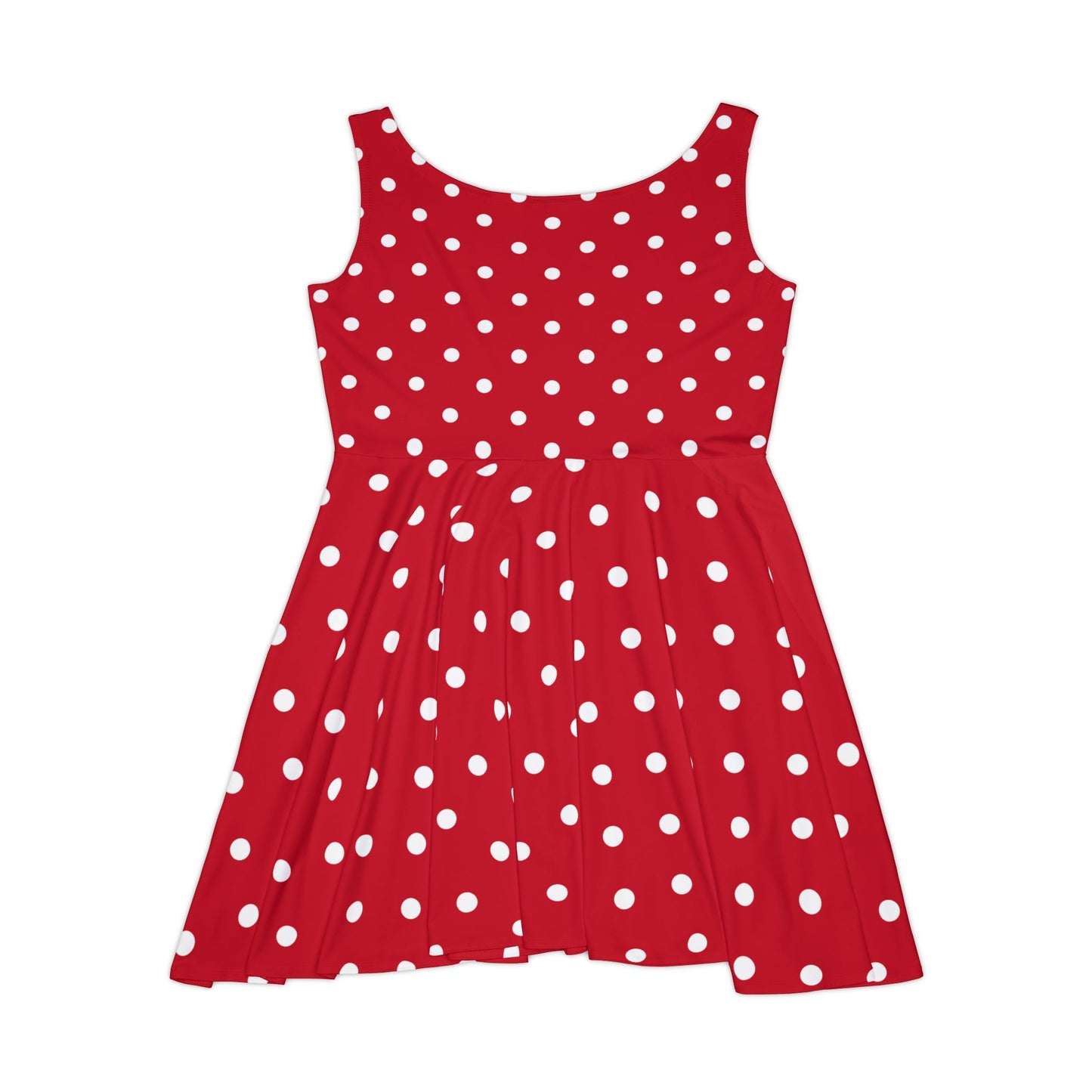 Miss Mouse Red Polka Dot Skater Dress