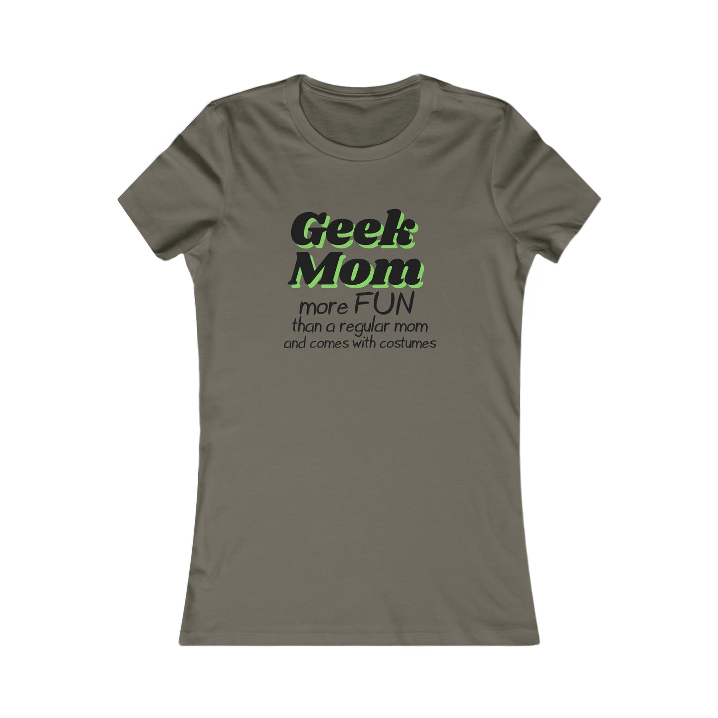 Geek Mom Tee-shirt SLIM FIT