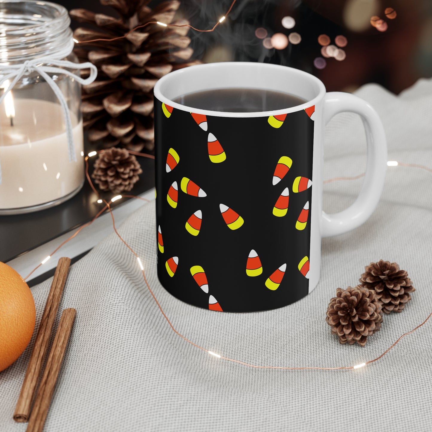 Candy Corn Mug 11 oz