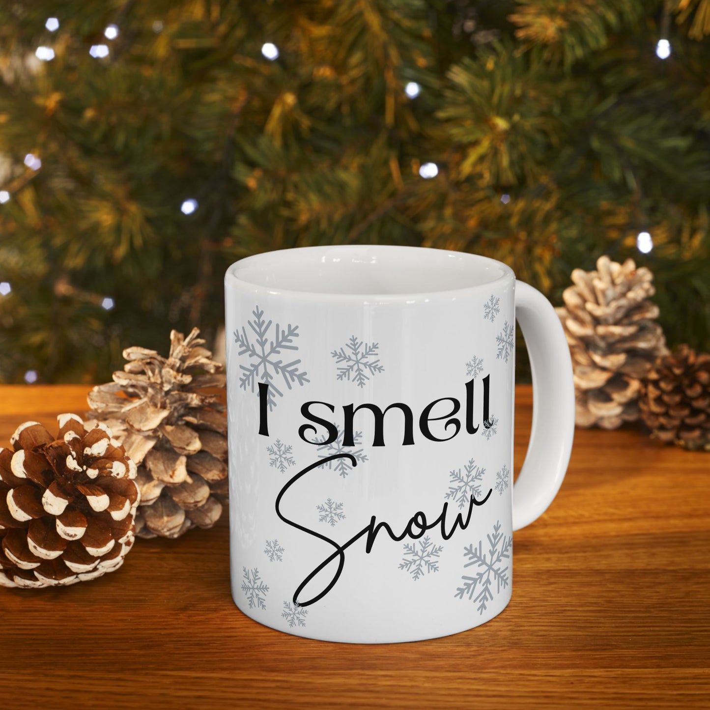 I Smell Snow  Mug