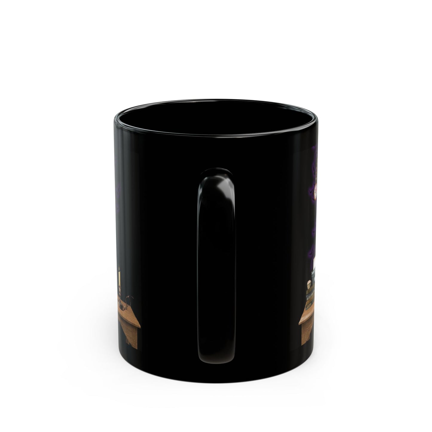 Midnight in Nevermore Gothic Raven Mug- Dark Academia Bookish Coffee cup 11 oz & 15 oz
