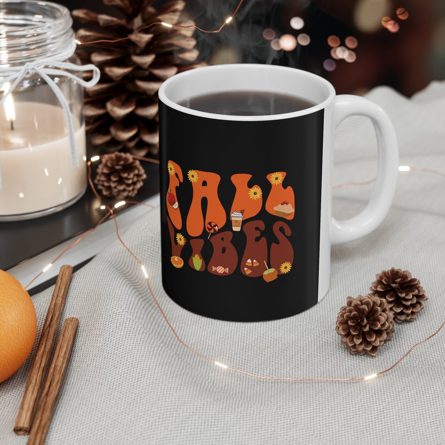 Fall Vibes Mug 11 oz