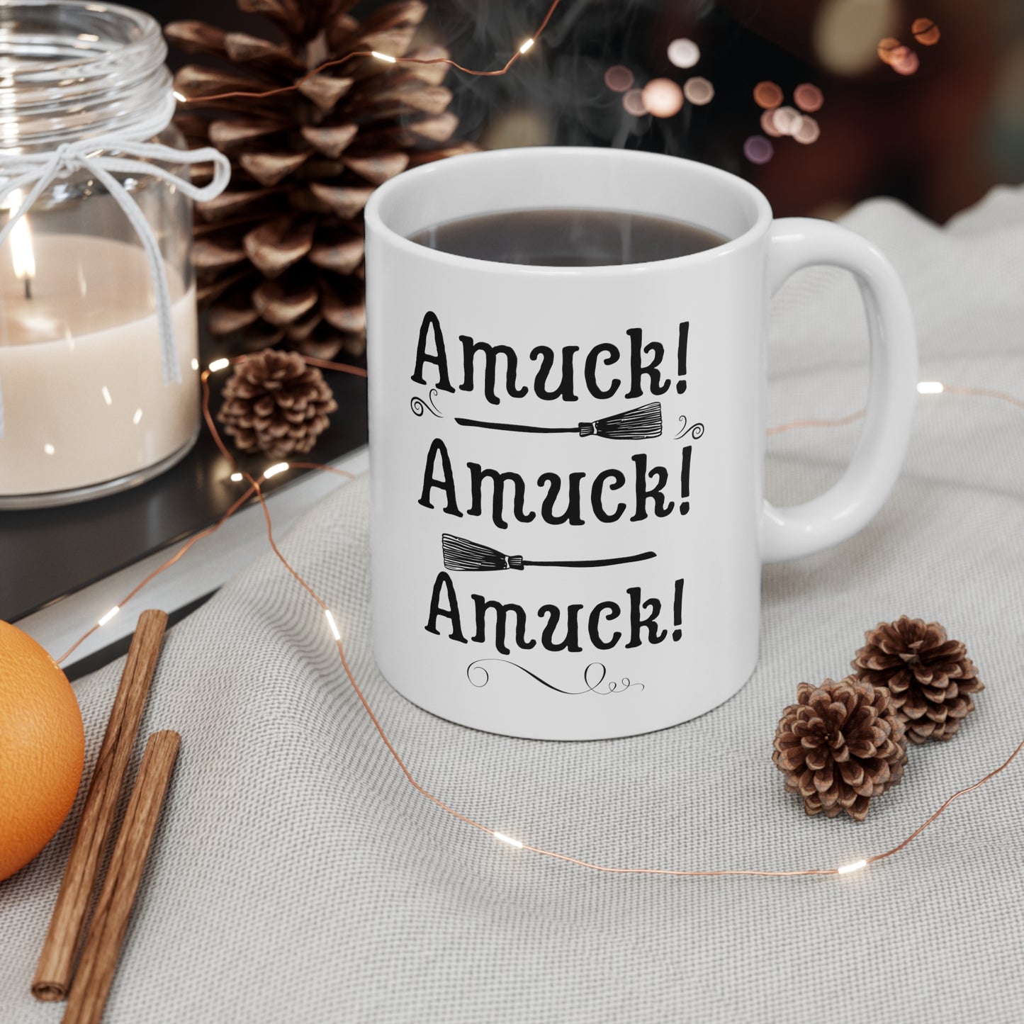 Amuck! Amuck! Amuck! Mug 11 oz