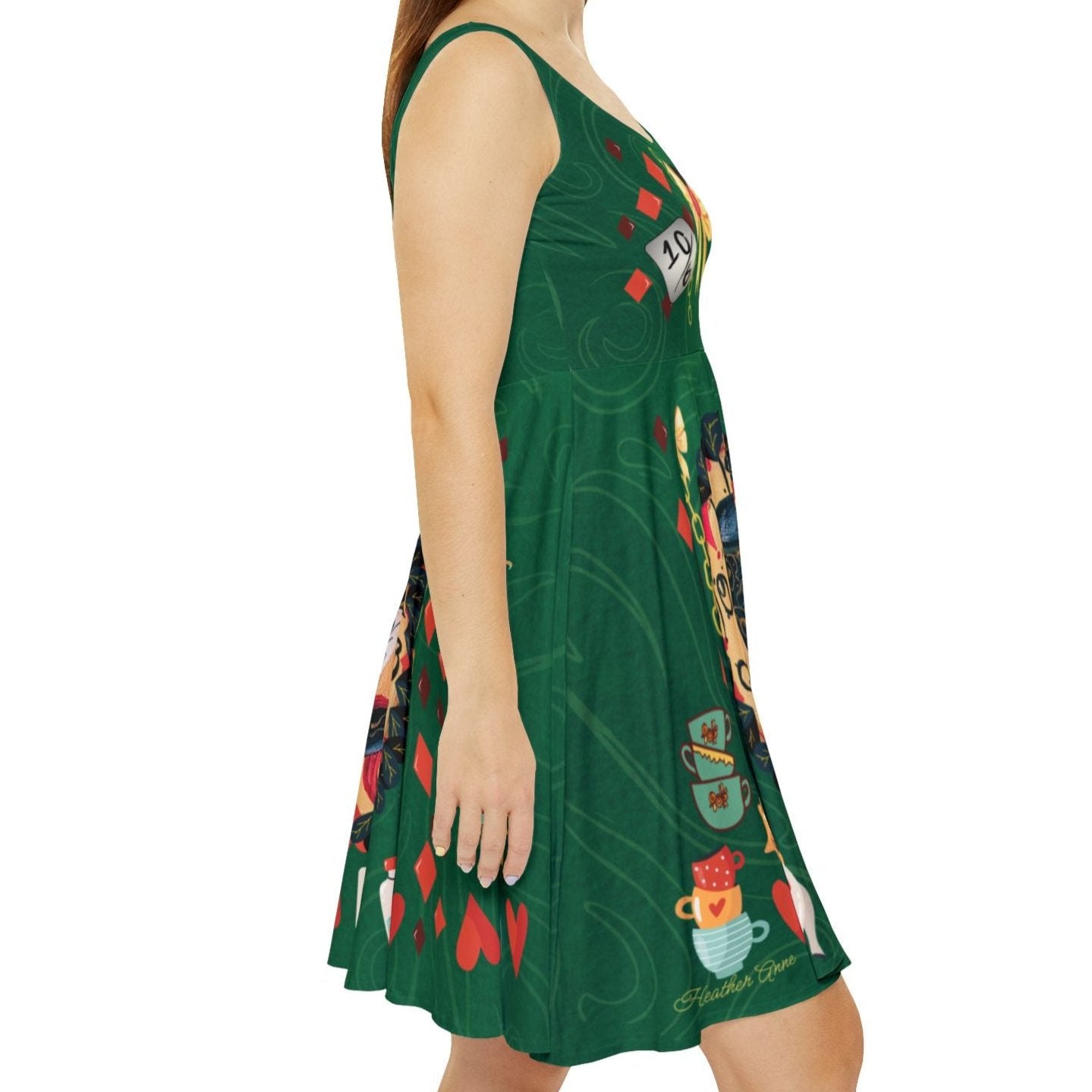 Mad Tea Party with the Hatter Women's Skater Dress