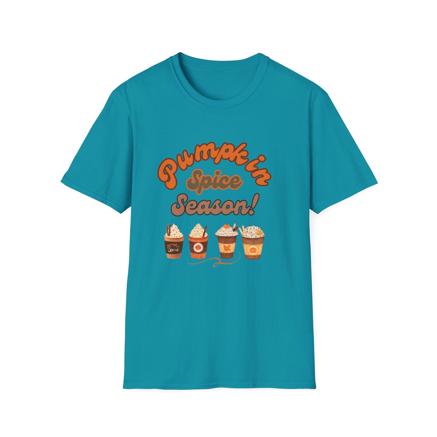 Pumpkin Spice Season Tee, Fall Shirt, Halloween Shirt, Coffee Lover Tee, Coffee Lover, Pumpkin Spice Latte,  Starbucks shirt, Pumpkin Tee