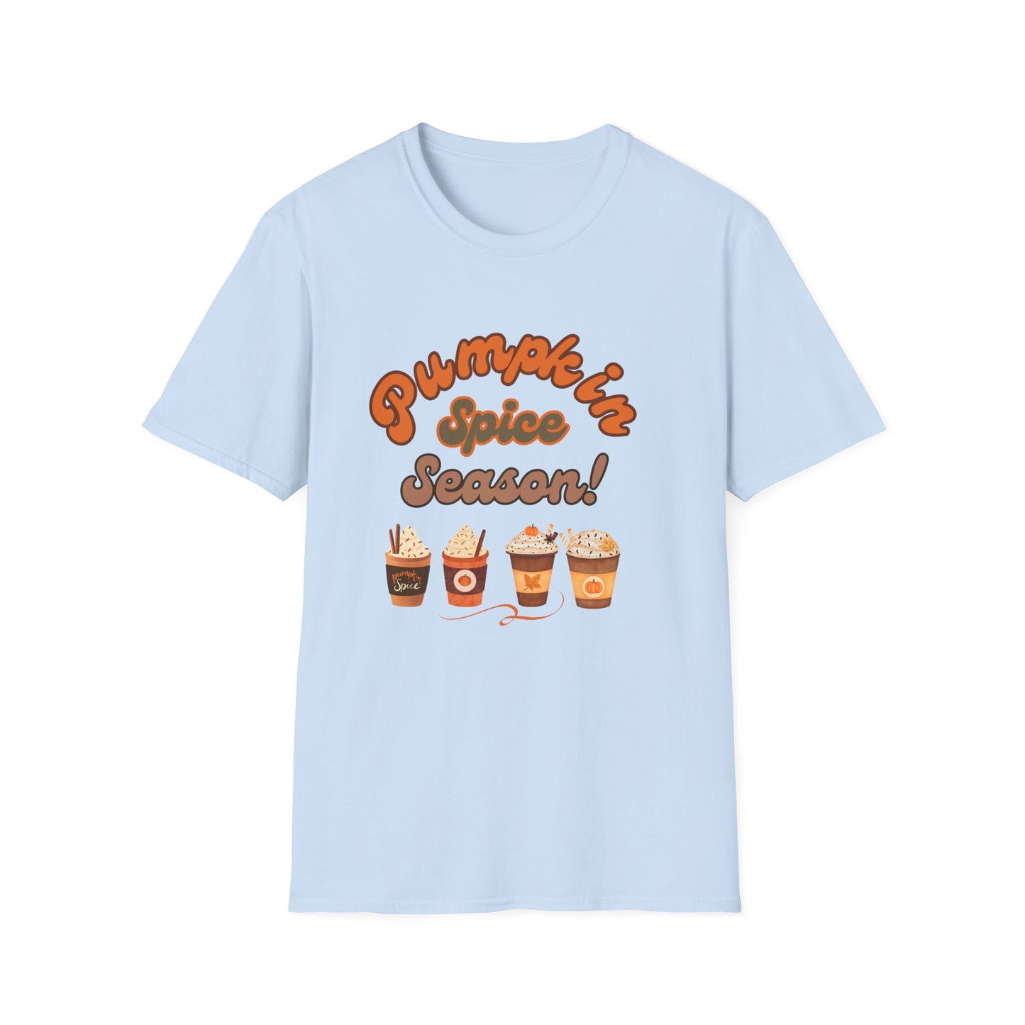 Pumpkin Spice Season Tee, Fall Shirt, Halloween Shirt, Coffee Lover Tee, Coffee Lover, Pumpkin Spice Latte,  Starbucks shirt, Pumpkin Tee