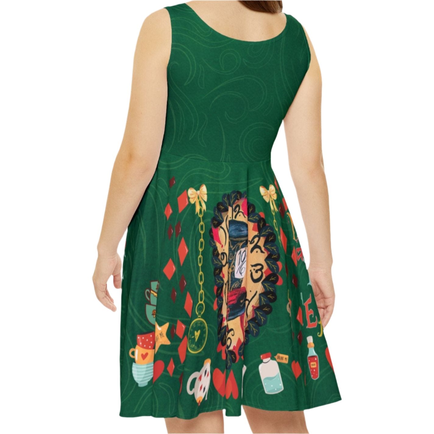 Mad Tea Party with the Hatter Women's Skater Dress