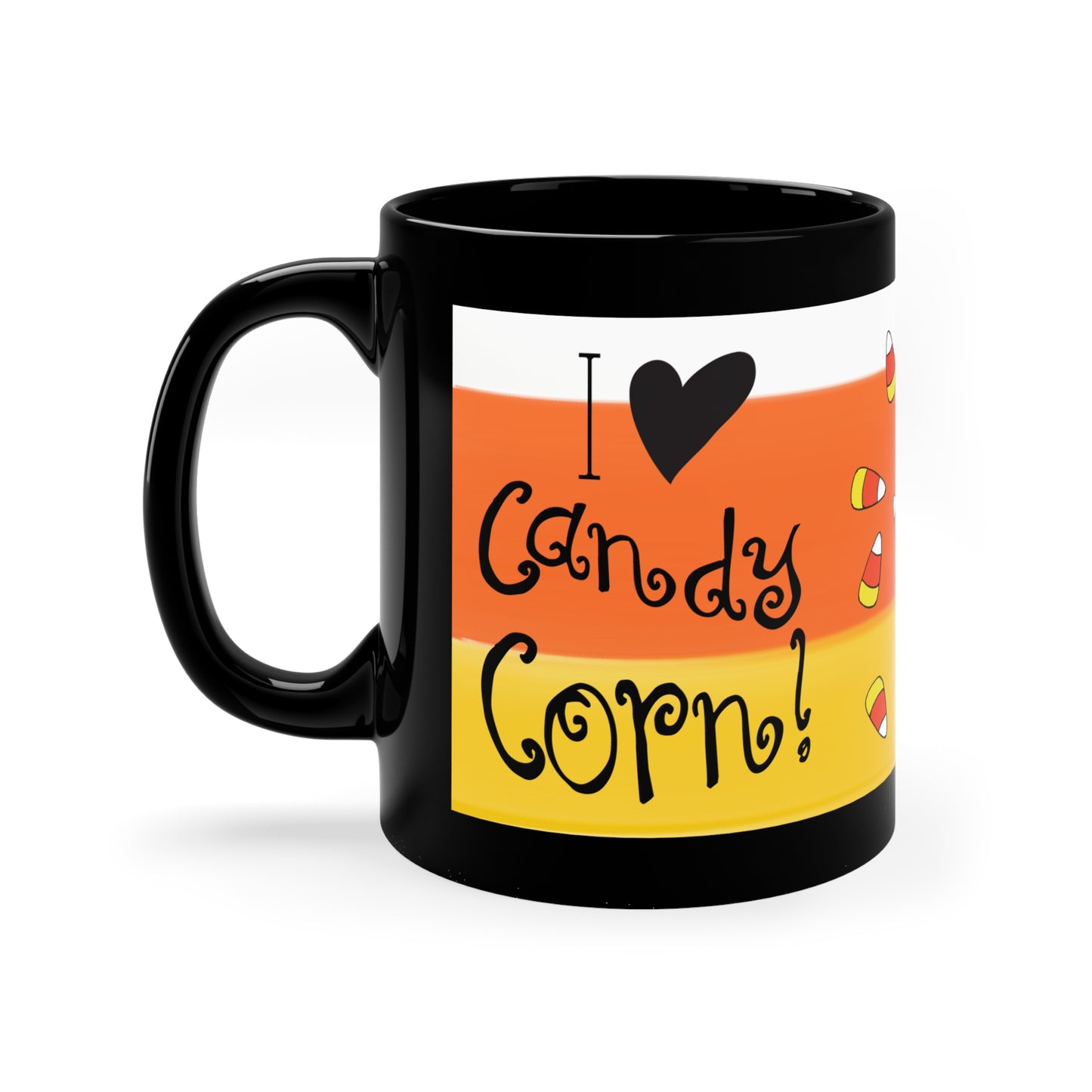 I Love Candy Corn Mug 11 oz