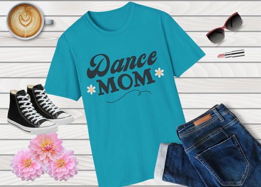 Dance Mom Tee-shirt REGULAR FIT with Daisies