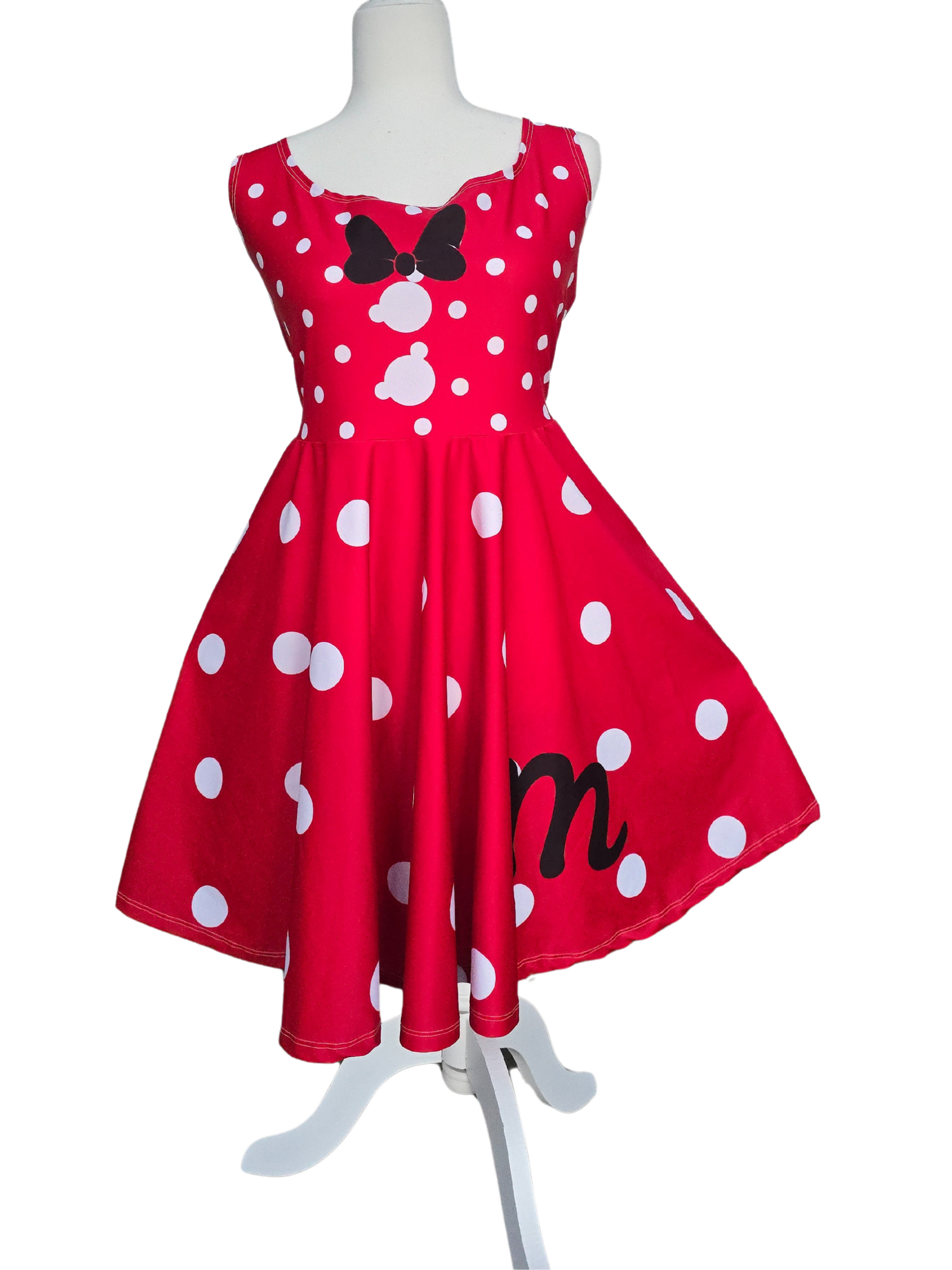 red polka dot skater dress Alllist Vintage Womens Dress A Line Crew Neck Skater Dress Red Polka Dot Short Sleeve Party Teen Dresses, Girl's, Size: 4,6,8,10,12,14,16,18,20